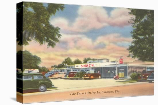 Smack Drive-In, Roadside Retro, Sarasota, Florida-null-Stretched Canvas