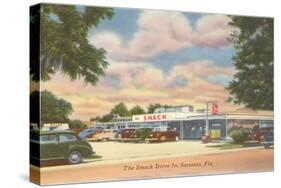 Smack Drive-In, Roadside Retro, Sarasota, Florida-null-Stretched Canvas
