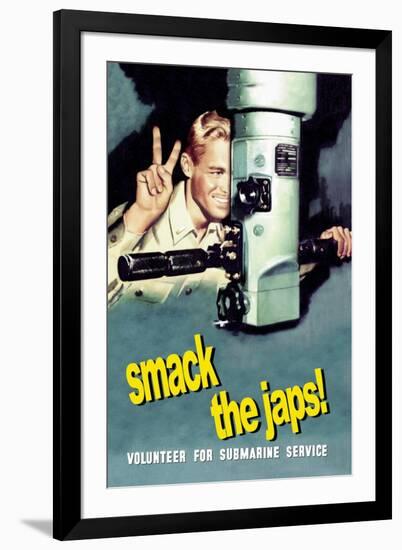 Smack the Japs!-null-Framed Art Print