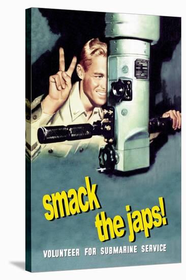 Smack the Japs!-null-Stretched Canvas