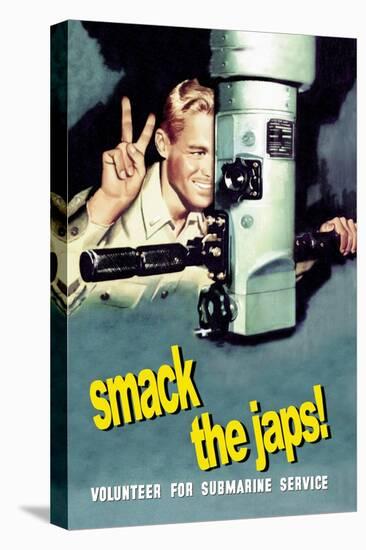 Smack the Japs!-null-Stretched Canvas
