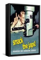 Smack the Japs!-null-Framed Stretched Canvas