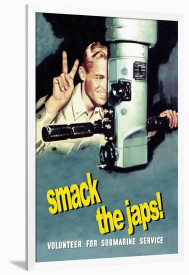 Smack the Japs!-null-Framed Art Print