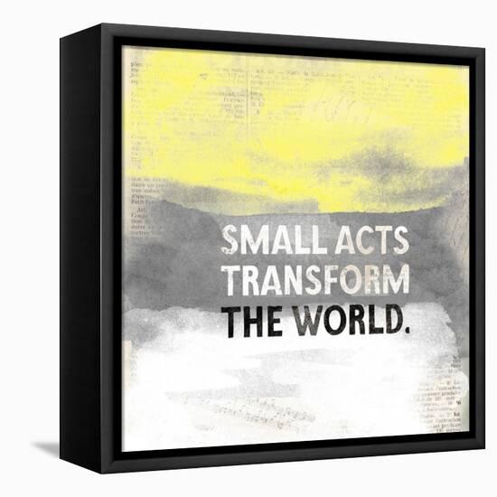 Small Acts-Evangeline Taylor-Framed Stretched Canvas