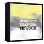 Small Acts-Evangeline Taylor-Framed Stretched Canvas