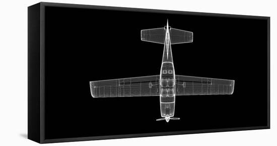 Small Airplane-Podsolnukh-Framed Stretched Canvas