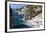 Small Amalfi Coast Beach at Praiano, Italy-George Oze-Framed Photographic Print