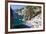 Small Amalfi Coast Beach at Praiano, Italy-George Oze-Framed Photographic Print