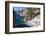 Small Amalfi Coast Beach at Praiano, Italy-George Oze-Framed Photographic Print