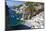 Small Amalfi Coast Beach at Praiano, Italy-George Oze-Mounted Photographic Print