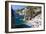 Small Amalfi Coast Beach at Praiano, Italy-George Oze-Framed Photographic Print