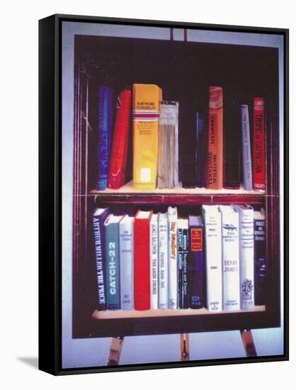 Small American Library, 1985-Terry Scales-Framed Stretched Canvas
