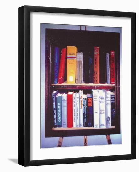 Small American Library, 1985-Terry Scales-Framed Giclee Print