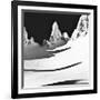 Small And Big-Asmund Keilen-Framed Giclee Print