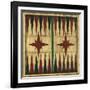 Small Antique Backgammon-Ethan Harper-Framed Art Print