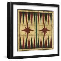 Small Antique Backgammon-Ethan Harper-Framed Art Print