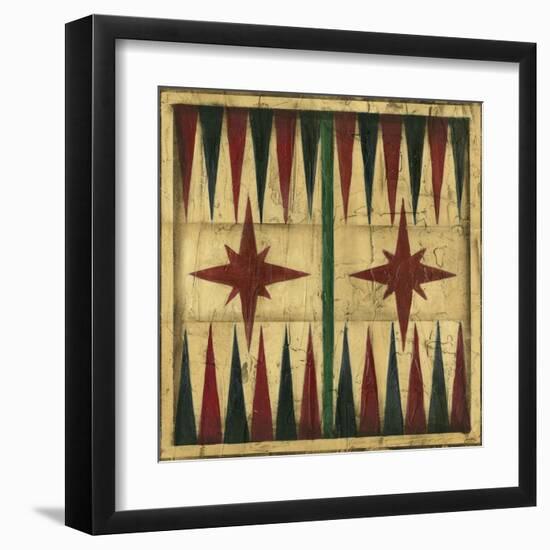 Small Antique Backgammon-Ethan Harper-Framed Art Print