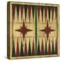 Small Antique Backgammon-Ethan Harper-Stretched Canvas
