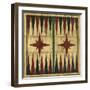 Small Antique Backgammon-Ethan Harper-Framed Art Print