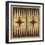 Small Antique Backgammon-Ethan Harper-Framed Art Print