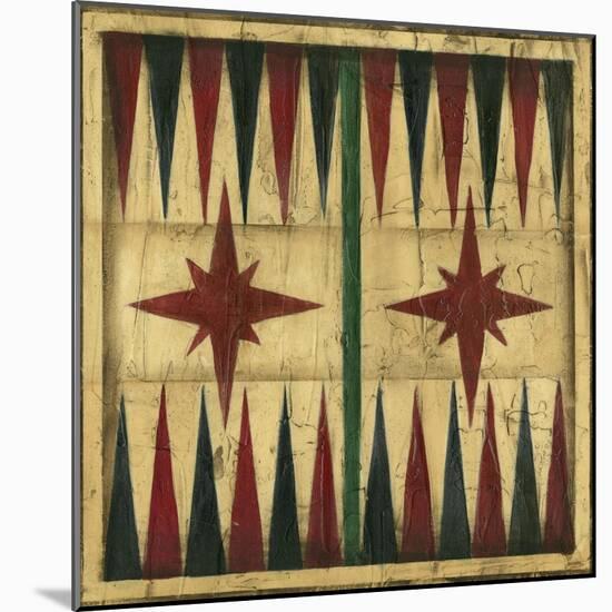 Small Antique Backgammon-Ethan Harper-Mounted Art Print