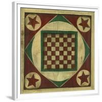 Small Antique Checkers-Ethan Harper-Framed Premium Giclee Print