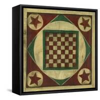 Small Antique Checkers-Ethan Harper-Framed Stretched Canvas