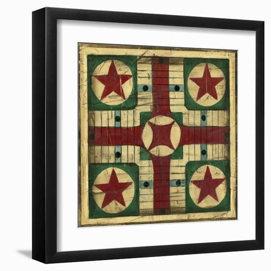 Small Antique Parcheesi-Ethan Harper-Framed Art Print