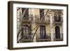 Small Apartments with Patios are a Common Sight in Downtown Barcelona, Spain-Paul Dymond-Framed Photographic Print