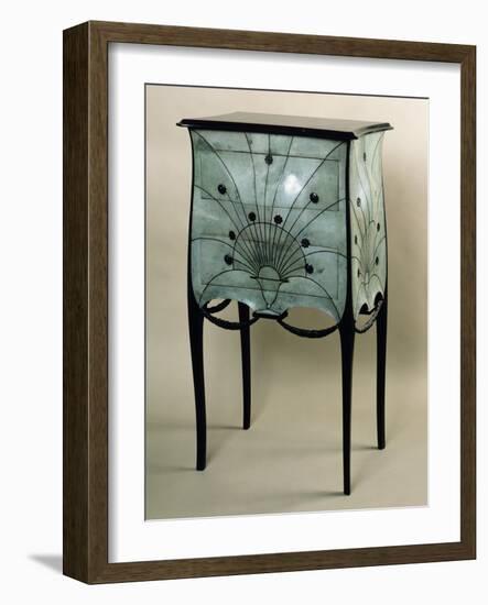 Small, Art Deco Style Chest of Drawers-Paul Iribe-Framed Giclee Print