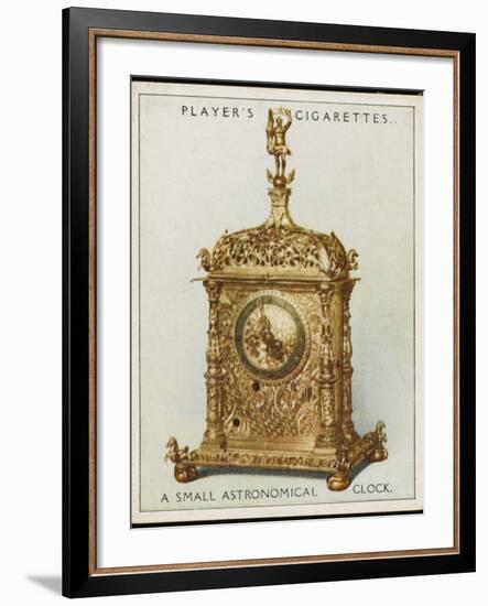 Small Astronomical Clock Made at Munich But Now in the Victoria and Albert Museum, London-null-Framed Photographic Print