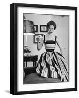 Small Bag Wardrobe Fashion-Gordon Parks-Framed Photographic Print