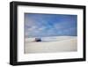 Small Barn in Snow Covered Field-Terry Eggers-Framed Photographic Print