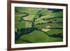 Small Bavarian Village in a Fields, Germany. Pseudo Tilt Shift Effect-Dudarev Mikhail-Framed Photographic Print