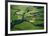 Small Bavarian Village in a Fields, Germany. Pseudo Tilt Shift Effect-Dudarev Mikhail-Framed Photographic Print