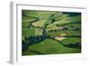 Small Bavarian Village in a Fields, Germany. Pseudo Tilt Shift Effect-Dudarev Mikhail-Framed Photographic Print