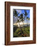 Small beach in Makena area, Maui, Hawaii, USA-Stuart Westmorland-Framed Photographic Print