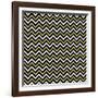 Small Bling Chevron-Tina Lavoie-Framed Giclee Print