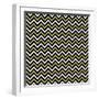 Small Bling Chevron-Tina Lavoie-Framed Giclee Print