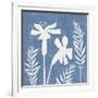 Small Blue Linen II-Megan Meagher-Framed Art Print