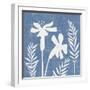 Small Blue Linen II-Megan Meagher-Framed Art Print