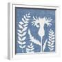 Small Blue Linen III-Megan Meagher-Framed Art Print