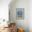 Small Boat Anchored Offshore, the Island of Atokos Visible on Horizon, Kioni-Ruth Tomlinson-Framed Photographic Print displayed on a wall