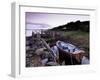 Small Boat and House, Loch Fyne, Argyll, Scotland, United Kingdom, Europe-Patrick Dieudonne-Framed Photographic Print