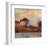 Small Boat on Water-Claude Monet-Framed Giclee Print