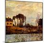 Small Boat on Water-Claude Monet-Mounted Giclee Print