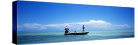 Small Boat Tarpon Fishing, Islamorada, Florida, USA-null-Stretched Canvas