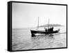 Small Boat Underway-Asahel Curtis-Framed Stretched Canvas