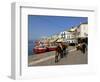 Small Boats in the Harbour of the Island of Hydra, Greek Islands, Greece, Europe-null-Framed Photographic Print