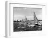Small Boats Sailing on Sydney Harbor-Bettmann-Framed Photographic Print